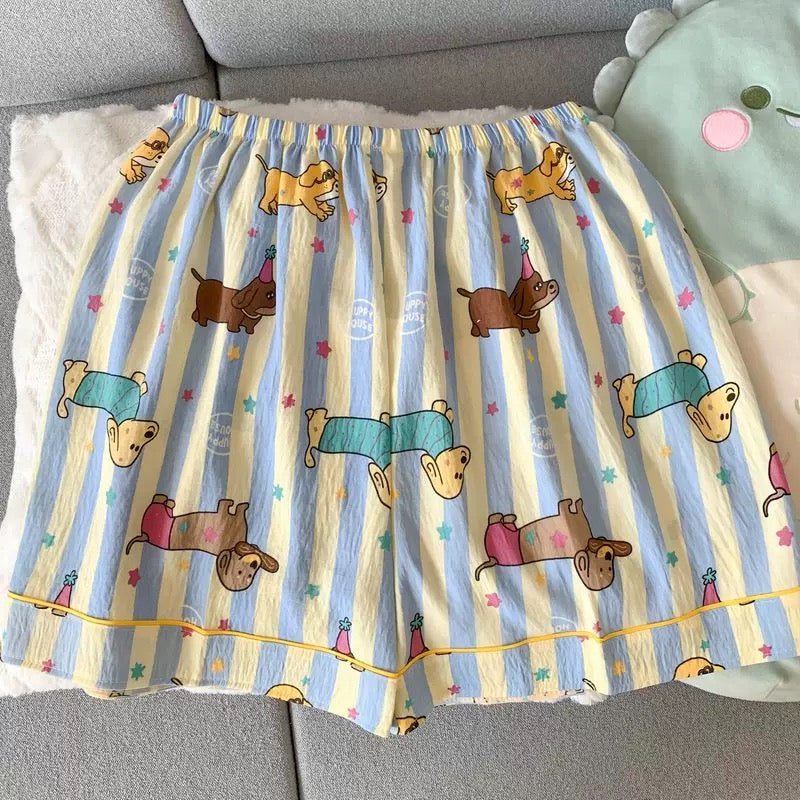 Little Pup Snooze Padded Nightsuit - 3pc Set